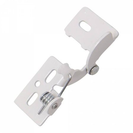 YOUNGDALE White 3/8 in. Partial Inset Self-Closing Hinge, PK 10 54.104.01x10